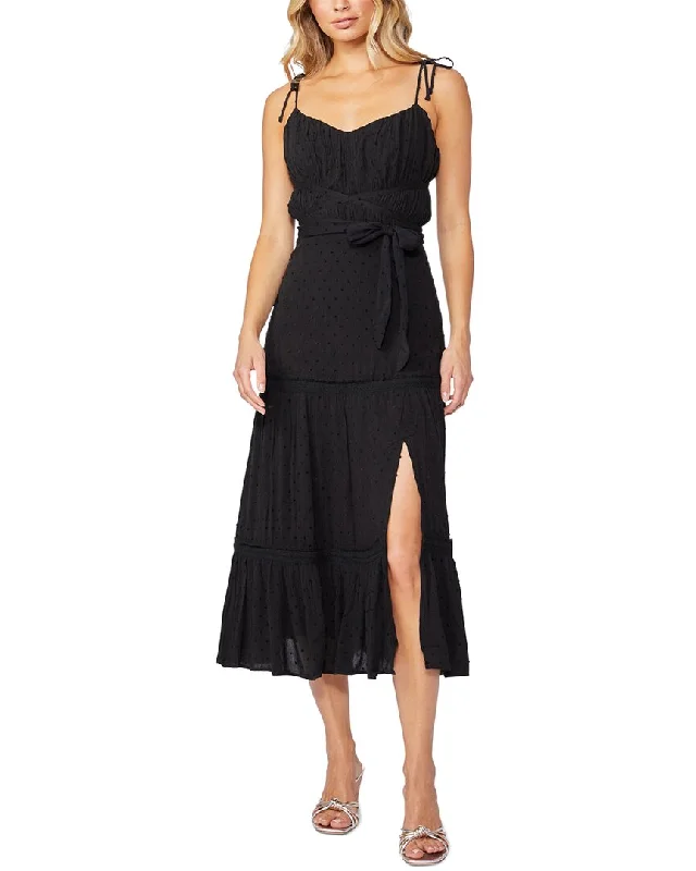 Paige Denim Inesa Midi Dress Chic Midi Skirt